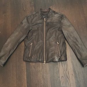 John Varvatos leather jacket